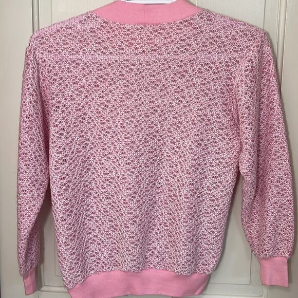 Vintage sweater women’s small/medium Sock Hop Barbiecore Balletcore‎ Pixie Fairy - Picture 1 of 6